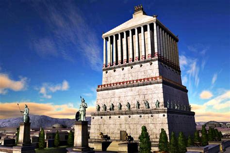 Mausoleum at Halicarnassus .